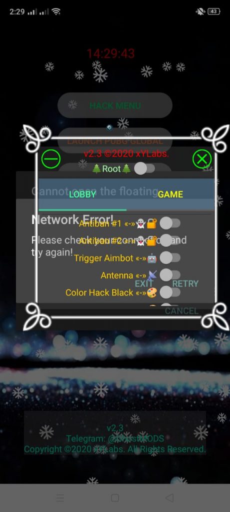 Xy Ghost Hack Apk Zazzagewa Don Android Pubgm Hack