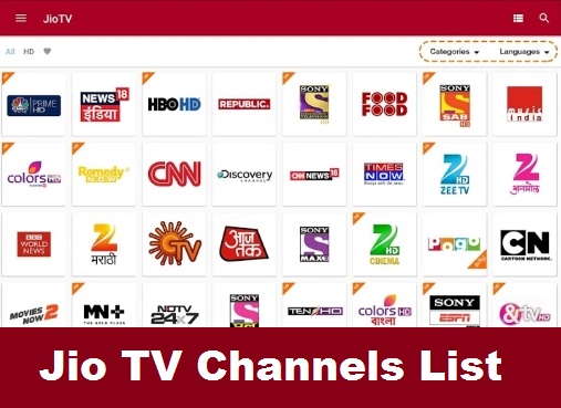 jio tv for android