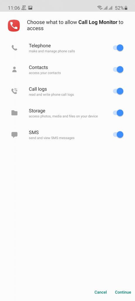 Call log monitor online pro apk download