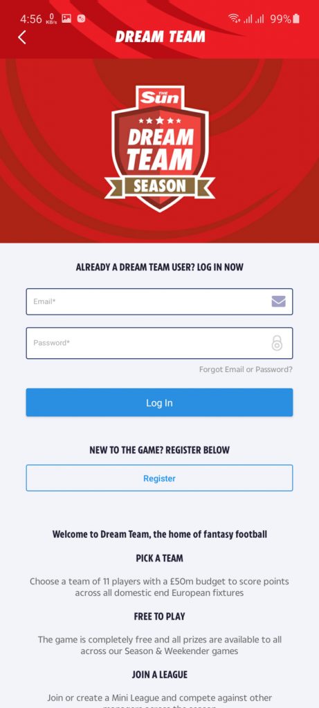 Sun Dream Team App Download For Android Online Betting