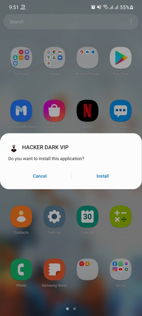 Hacker dark vip mod apk no password
