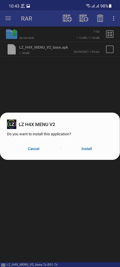 LZ H4X Menu V2 Apk Zazzage 2022 Don Android [Shigar da Asusun