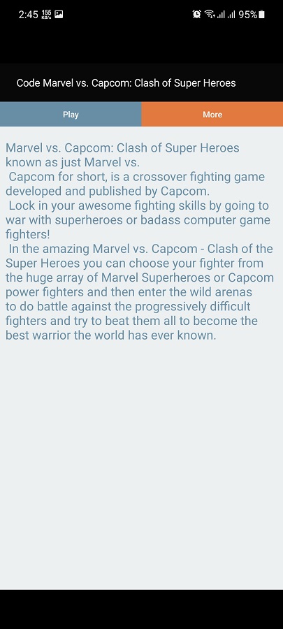 marvel vs capcom origins download for android