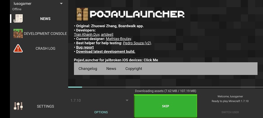 Capture d'écran de Minecraft Java Edition Télécharger