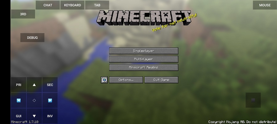 Capture d'écran de Minecraft Java Edition sur Android