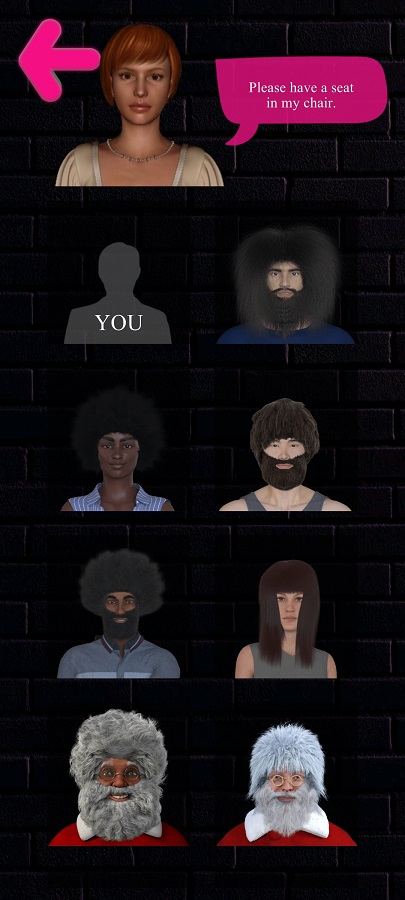 Snimak ekrana igre Barber Chop