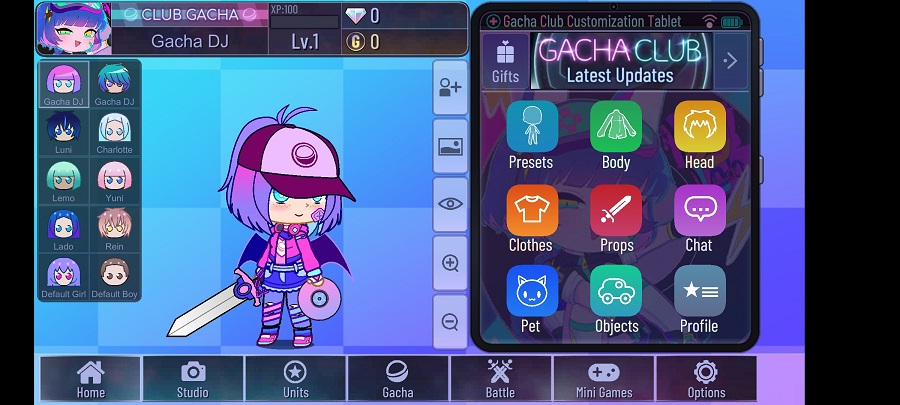 Képernyőkép a Gacha Star Apk-ról