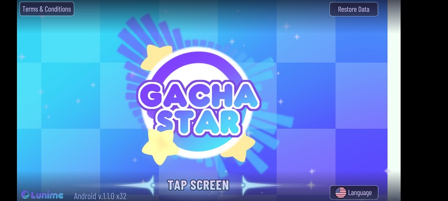 Képernyőkép a Gacha Starról