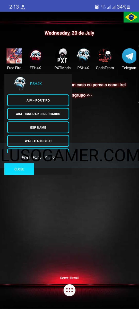 PSH4X Injector Apk Download For Android [FF Hacks]