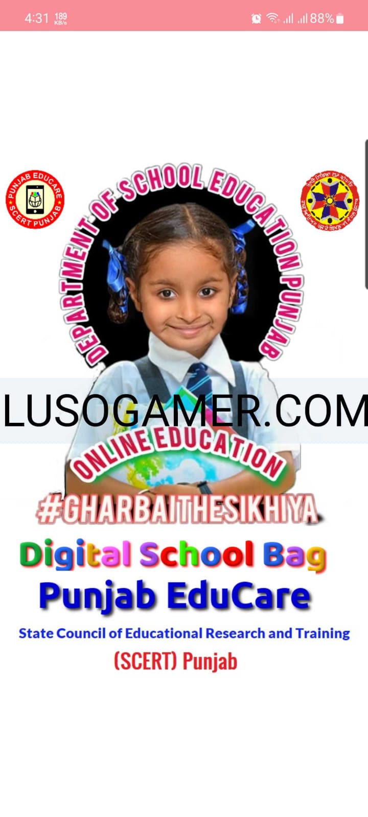 Punjab Educare App Apk Download For Android [Online Lessons] | Luso Gamer