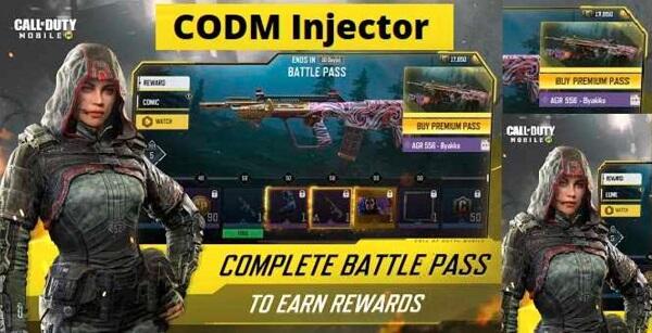 CODM Injector APK Mod 42 (Unlock all skin, no ban) Download